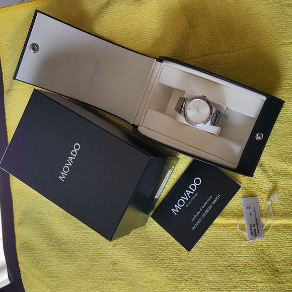 Movado Corporate Exclusive 0606166 Stainless Steel Women's Watch